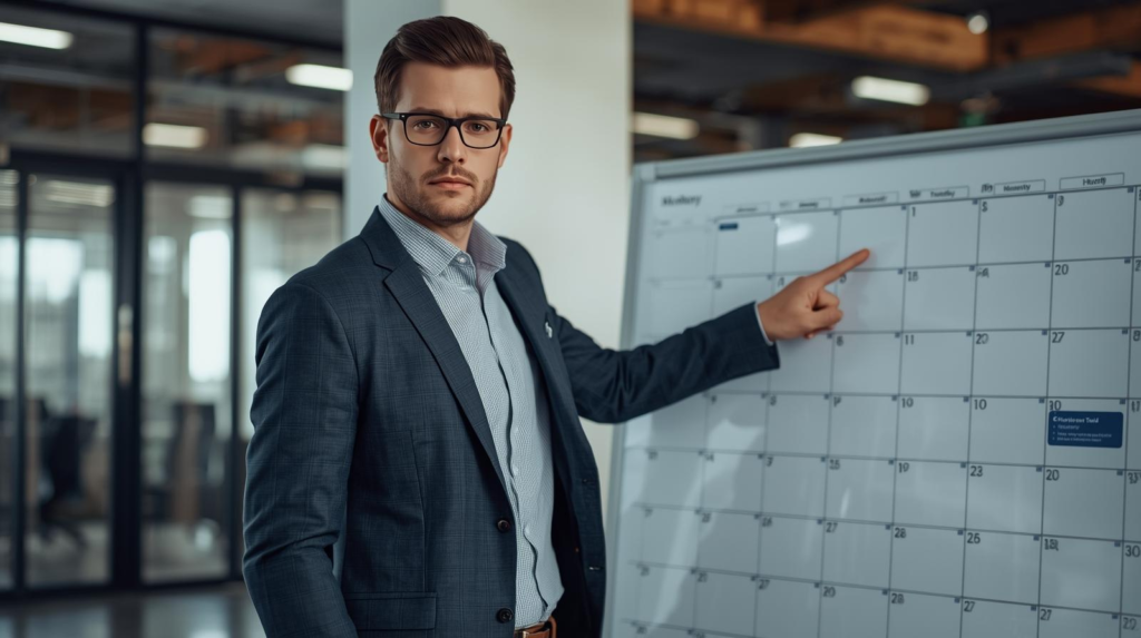 خطة عمل يومية وشهرية للستة أشهر القادمة