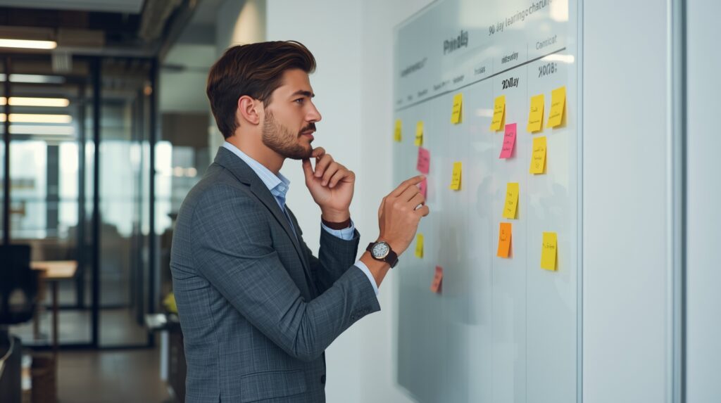 القسم الثاني: تقسيم خطة 90 يوم إلى 3 مراحل ذكية (وليش هذا التقسيم ينجح فعلًا)