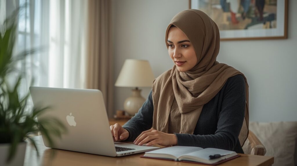 القسم الاول: أنواع الوظائف عن بعد المناسبة للنساء بدون خبرة