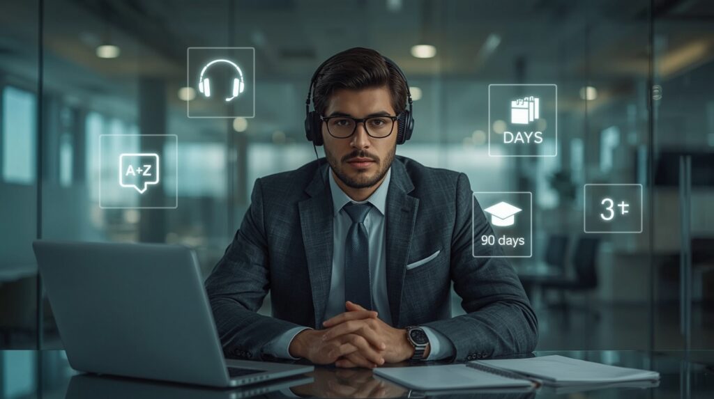 كيف تطوّر الانجليزي للتوظيف خلال 90 يوم: خطة عملية للمقابلات الوظيفية